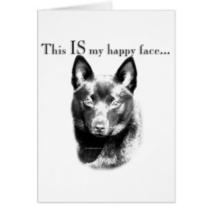 Schipperke Happy Face