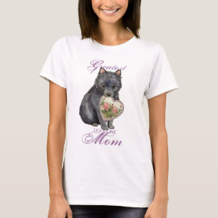 Schipperke Heart Mum T-Shirt