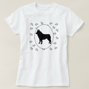 Schipperke Hearts and Pawprints T-Shirt
