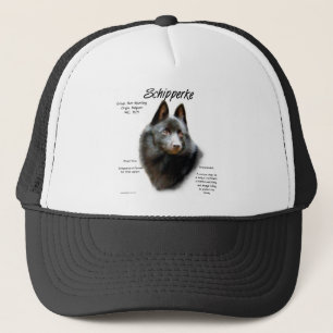Schipperke History Design Trucker Hat