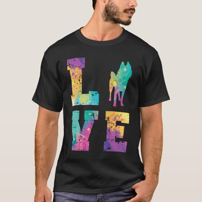 Schipperke Love T-Shirt (Front)
