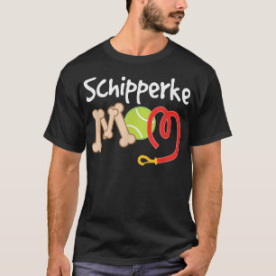 Schipperke Mom Mothers Day Pet Gift T-Shirt