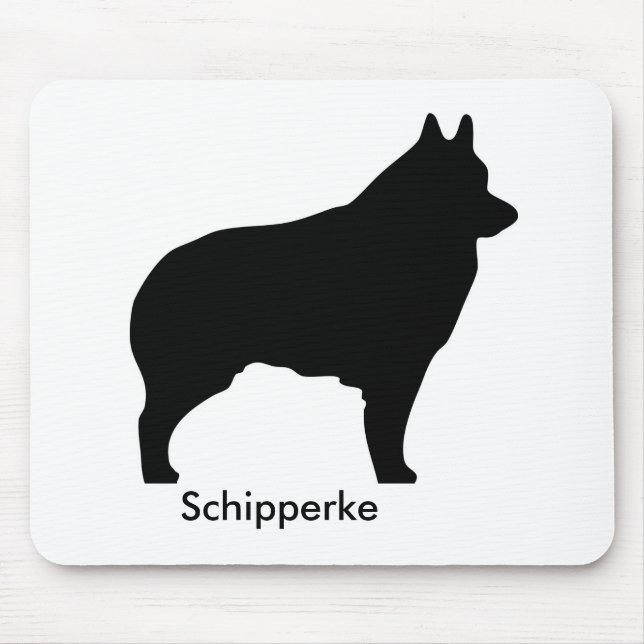 Schipperke Mousepad (Front)
