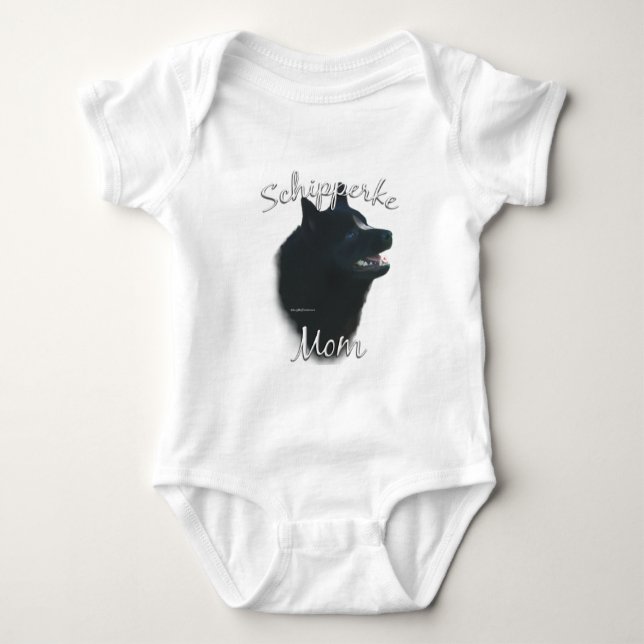 Schipperke Mum 2 Baby Bodysuit (Front)