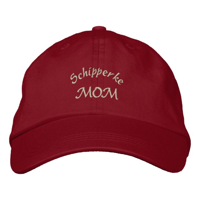 Schipperke Mum Gifts Embroidered Hat (Front)