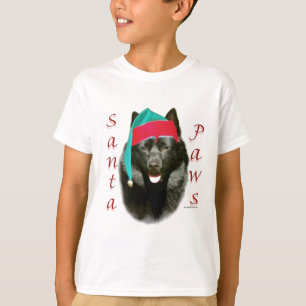 Schipperke Santa Paws T-Shirt