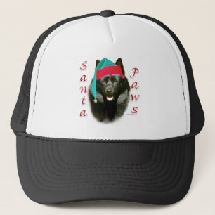 Schipperke Santa Paws Trucker Hat