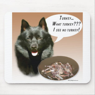 Schipperke Turkey Mouse Mat