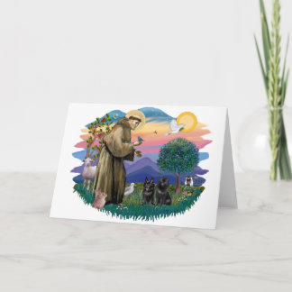 Schipperke (two) card