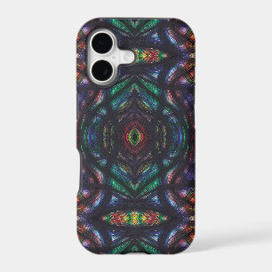 Schism Dark Rainbow Abstract Watercolor Art