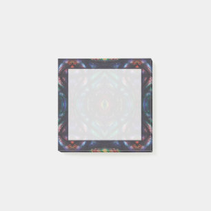 Schism Dark Rainbow Abstract Watercolor Art Post-it Notes