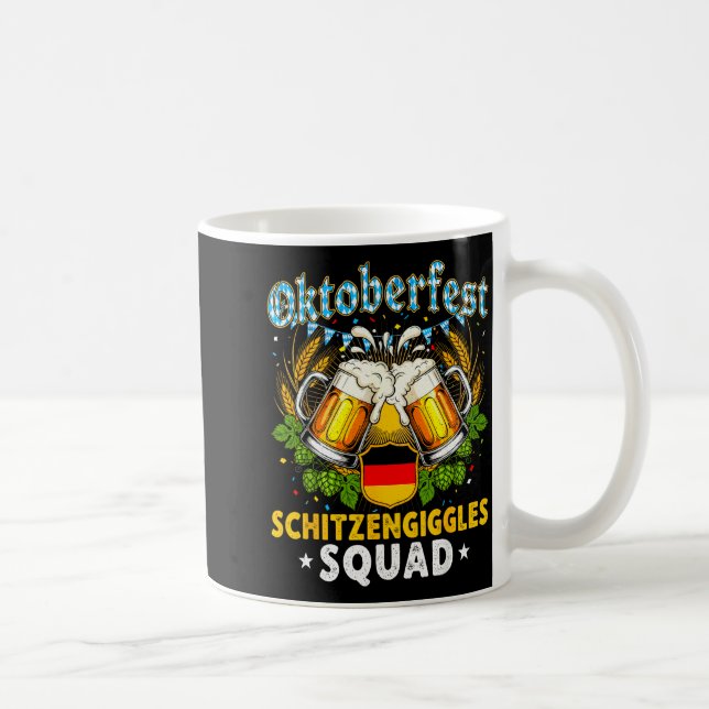 Schitzengiggles Squad Munich Beer Bavarian  Coffee Mug (Right)