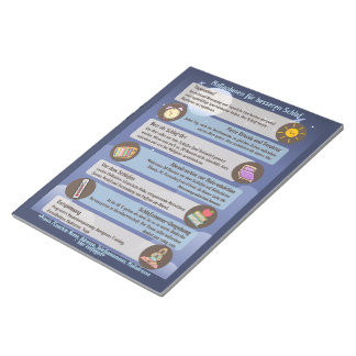 Schlafhygiene Handouts für Klienten/Patienten Notepad