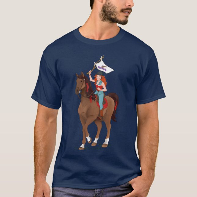schleich HORSE CLUB Hannah Pose boy T-Shirt (Front)
