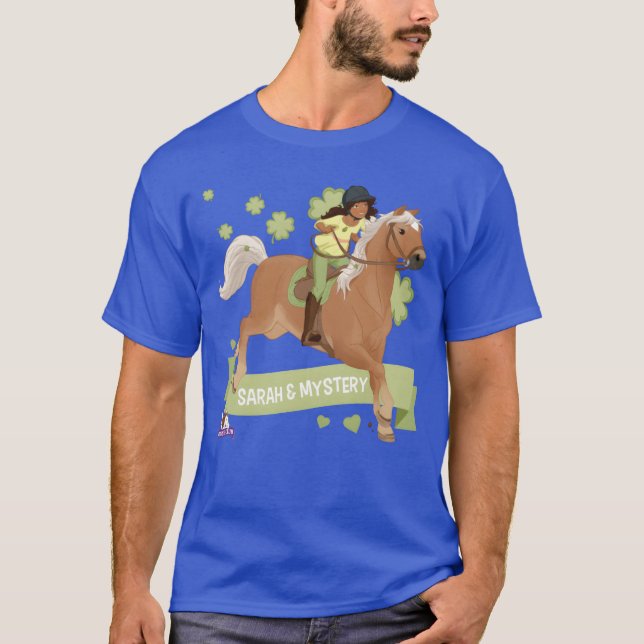 schleich HORSE CLUB Sarah Mystery Riding Out boy T-Shirt (Front)
