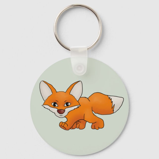 Schleichender Fuchs Key Ring (Front)