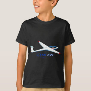 Schleicher ASK 21 Glider Pilot T-Shirt