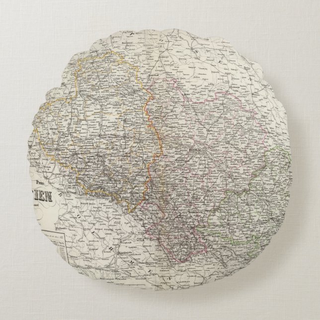 Schlesien Round Cushion (Front)