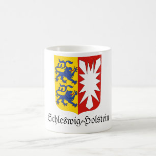 Schleswig-Holstein Wappen Coat of Arms Coffee Mug