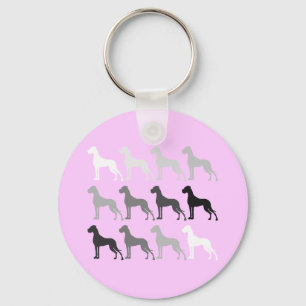 Schlichte Doggen Key Ring