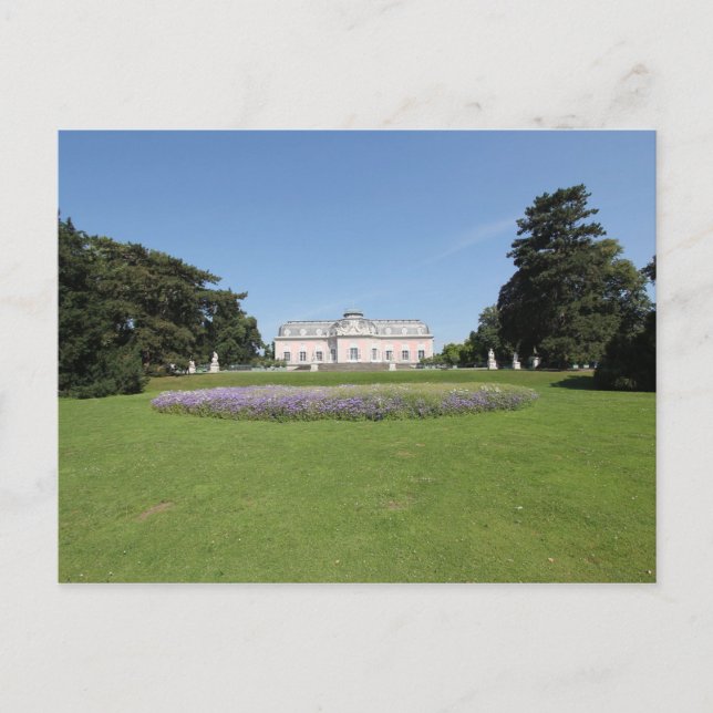 Schloss Benrath - View from Park Postcard (Front)