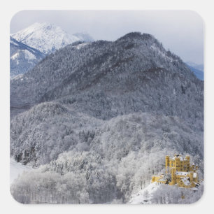 Schloss Hohenschwangau Square Sticker