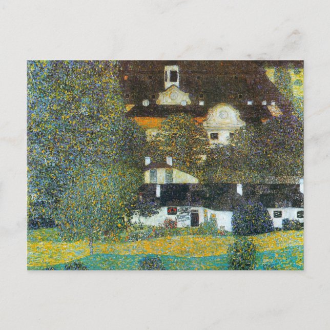 Schloss Kammer on the Attersee II By Gustav Klimt Postcard (Front)