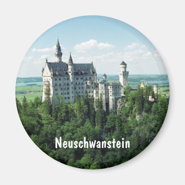 Schloss Neuschwanstein Magnet (Front)