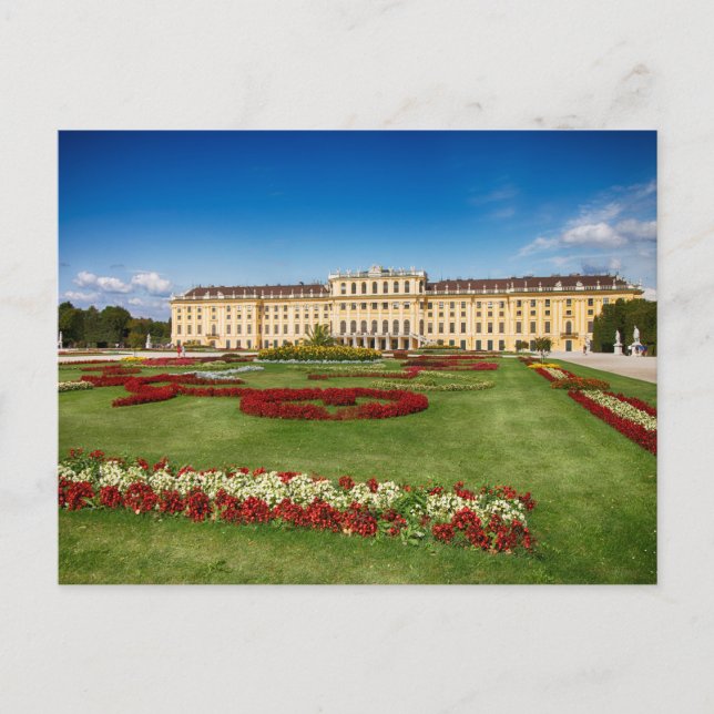 Schloss Schoenbrunn Vienna Austria Postcard (Front)