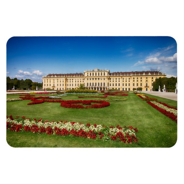 Schloss Schoenbrunn Vienna Austrria Magnet (Horizontal)