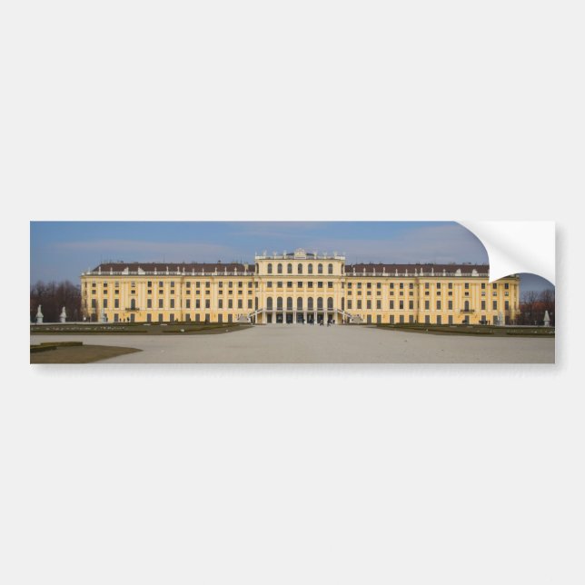 Schloss Schönbrunn Bumper Sticker (Front)