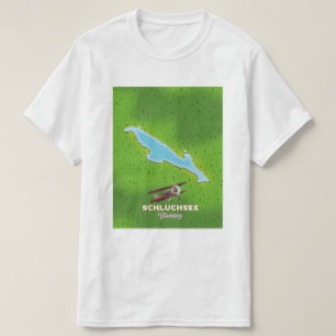 Schluchsee Germany map travel poster T-Shirt