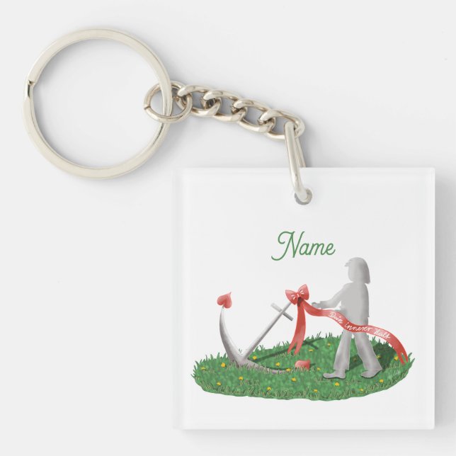 Schlüsselanhänger Anker Key Ring (Front)