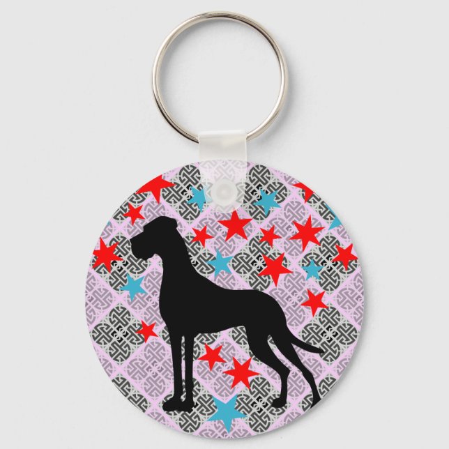 Schlüsselanhänger Dogge Key Ring (Front)