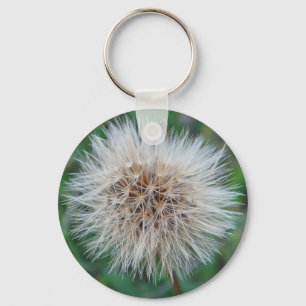 Schlüsselanhänger hellbeige Trockenblume Key Ring