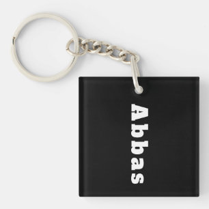 Schlüsselanhänger mit Namen Abbas Key Ring