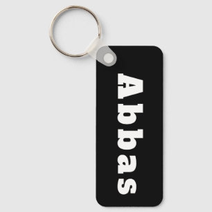 Schlüsselanhänger mit Namen Abbas Key Ring
