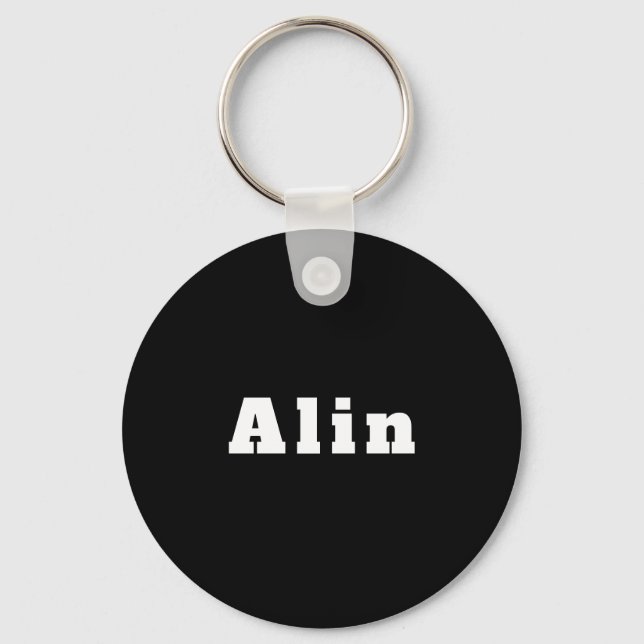 Schlüsselanhänger mit Namen Alin Key Ring (Front)