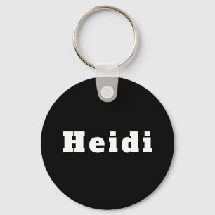 Schlüsselanhänger mit Namen Heidi Key Ring