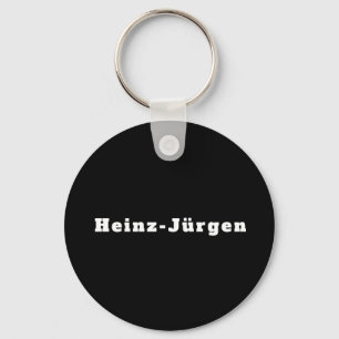Schlüsselanhänger mit Namen Heinz-Jürgen Key Ring