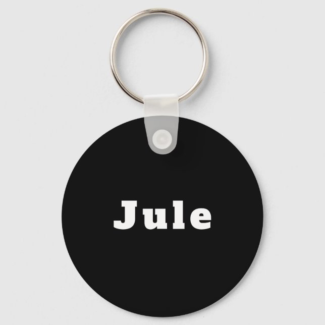 Schlüsselanhänger mit Namen Jule Key Ring (Front)