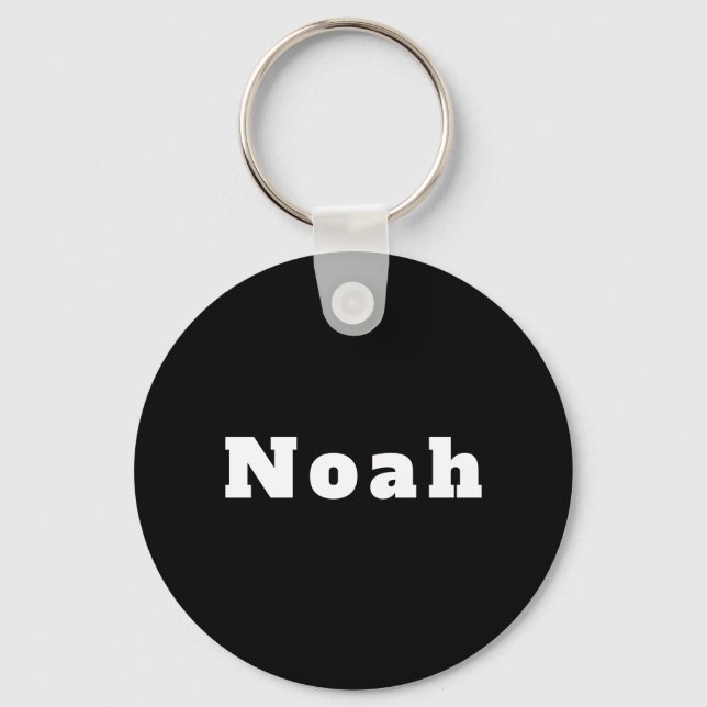 Schlüsselanhänger mit Namen Noah Key Ring (Front)