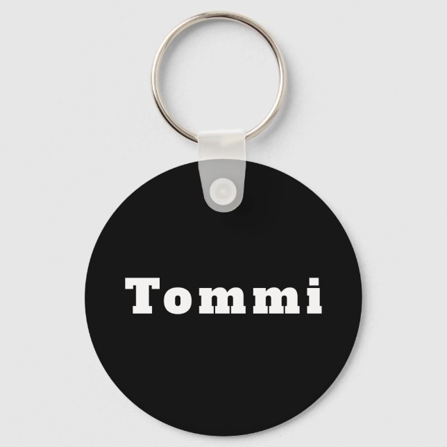 Schlüsselanhänger mit Namen Tommi Key Ring (Front)