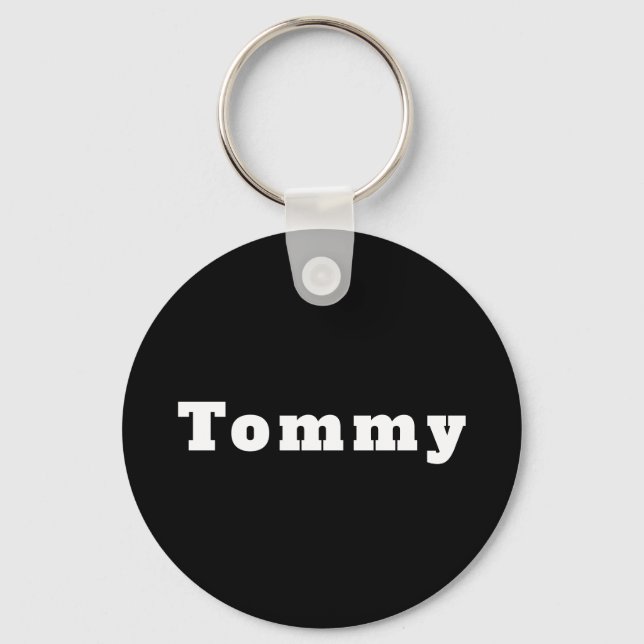 Schlüsselanhänger mit Namen Tommy Key Ring (Front)
