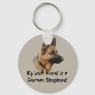 Schlüsselanhänger Schäferhund 01 Key Ring