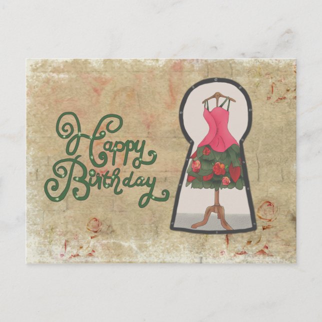 Schlüsselloch Postcard (Front)