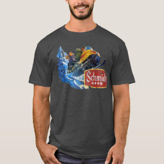 Schmidt Beer Snowmobile  T-Shirt