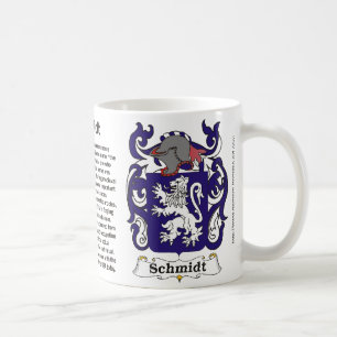 Schmidt Family Coat of Arms Mug