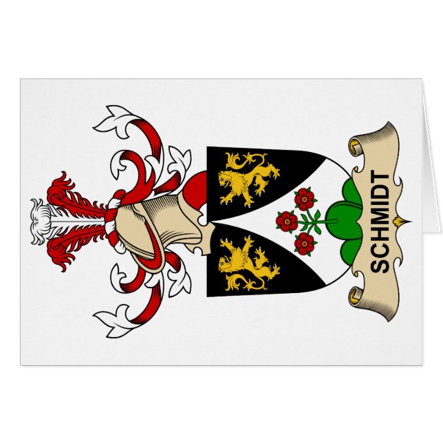 Schmidt Family Crest (Front Horizontal)