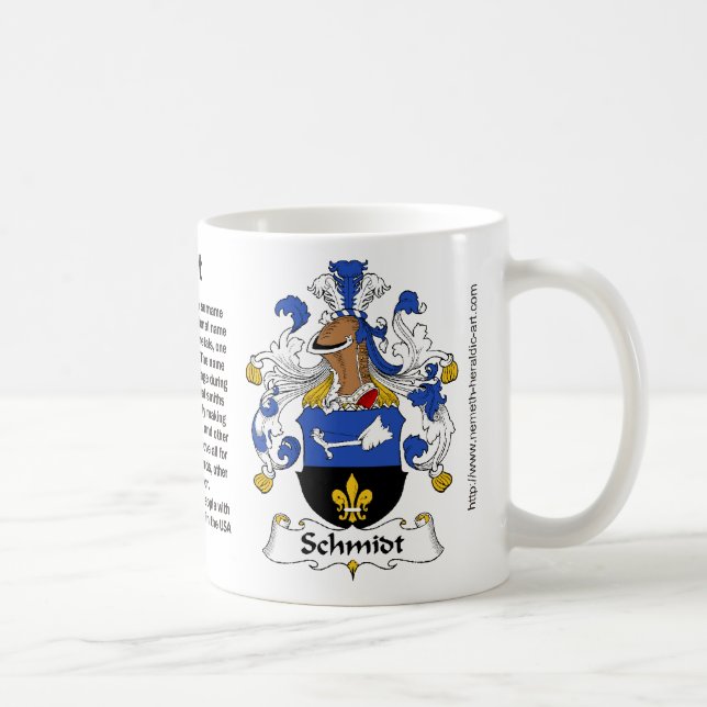 Schmidt Family Crest Mug (Right)